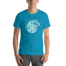 Load image into Gallery viewer, Vourvourou Aqua 100% Cotton T-Shirt